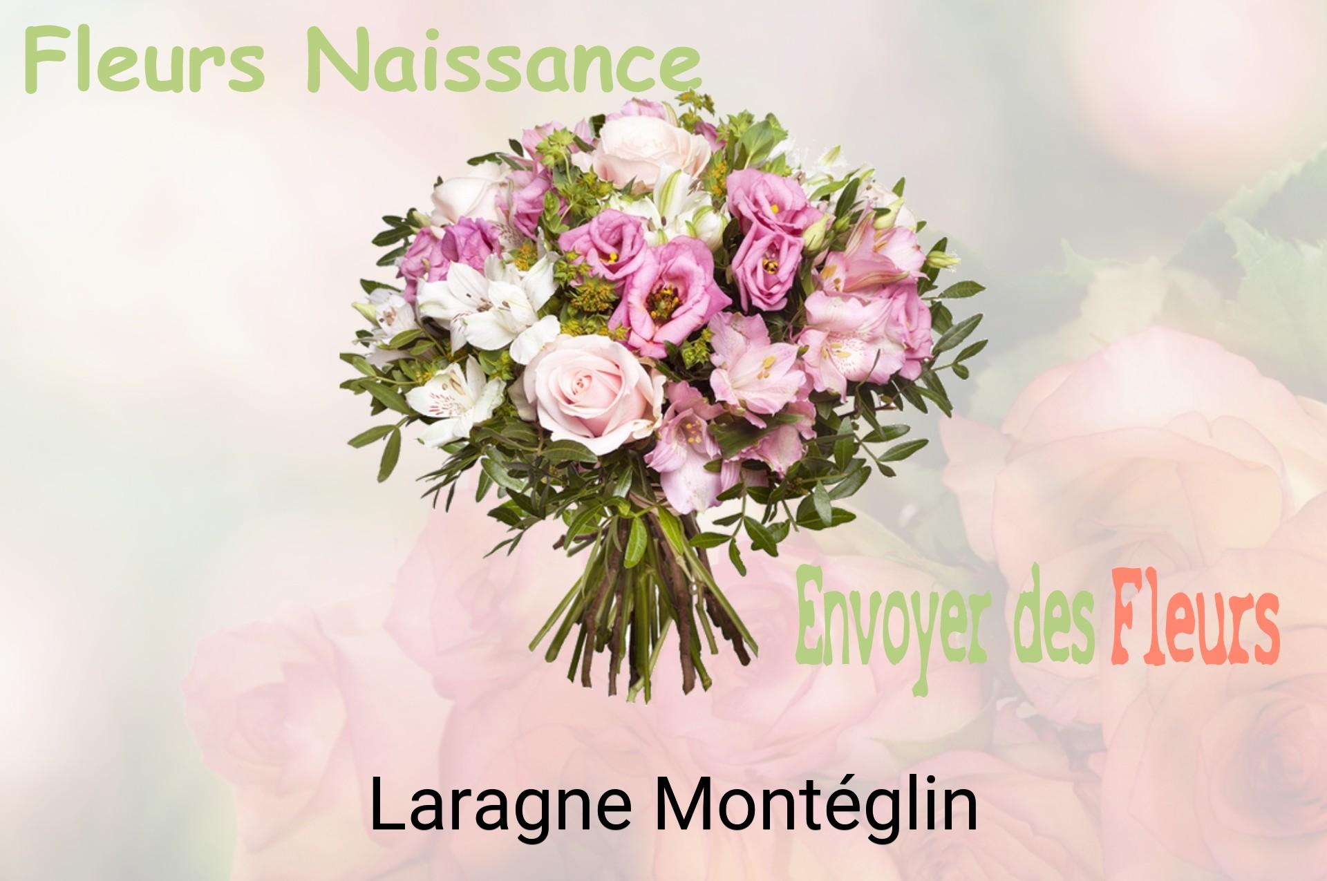 Bouquet de fleurs de naissance livré à Laragne-Montéglin